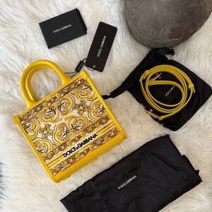 DOLCE & GABBANA Mini Daily canvas Tote bag